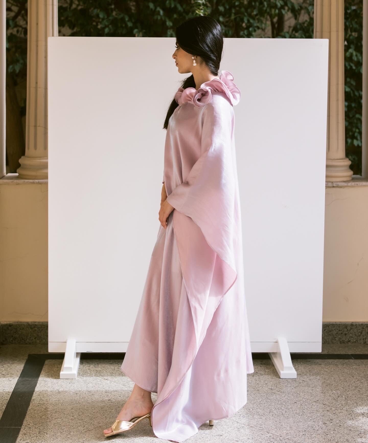Breezy Kaftan with Ruffle Detail