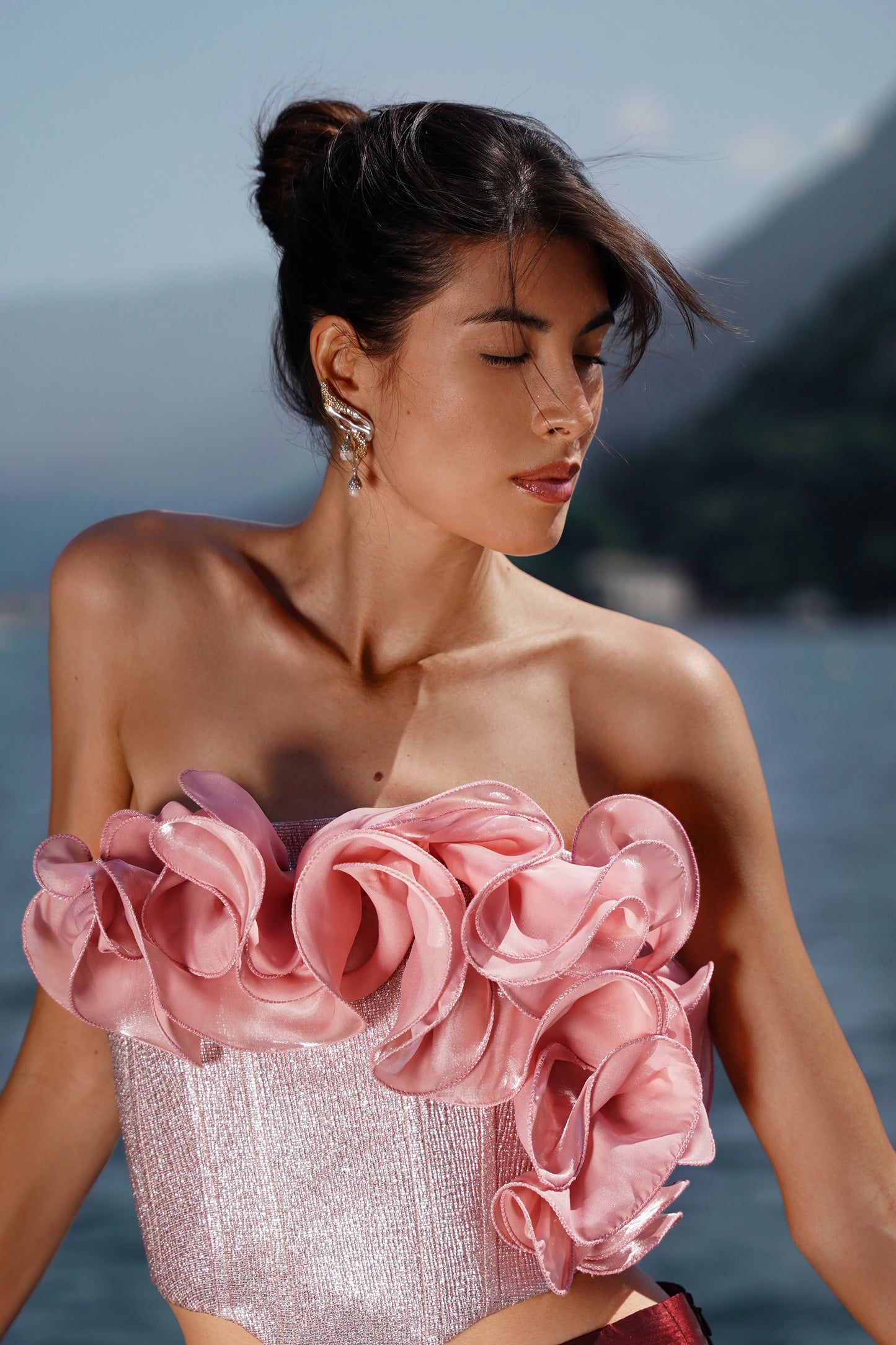 Ruffle Corset