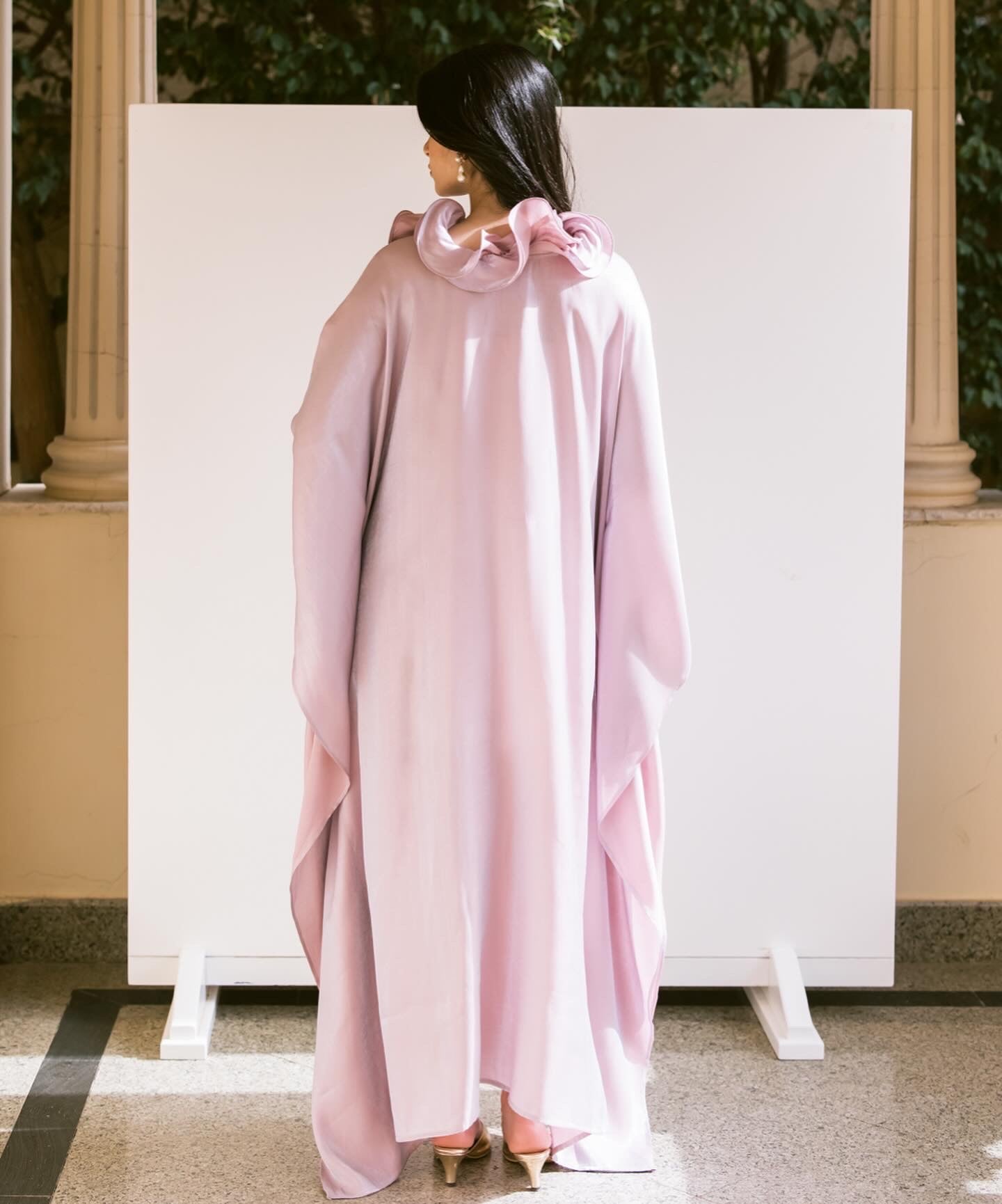 Breezy Kaftan with Ruffle Detail