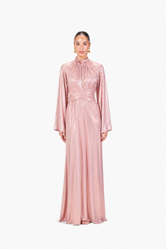 Draped Maxi Dress