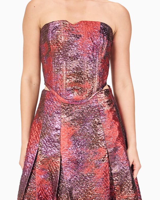 Metallic Corset