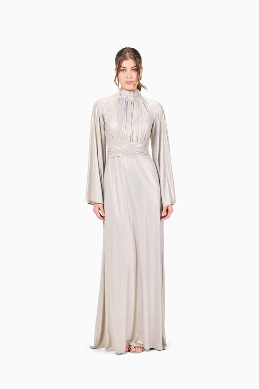 Draped Maxi Dress