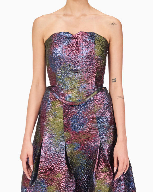 Metallic Corset