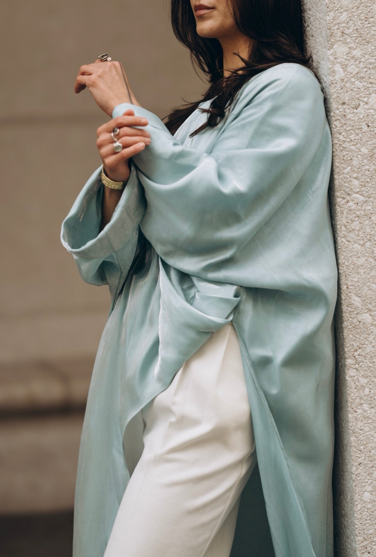 High-Low Draped Top