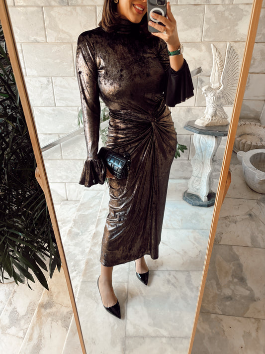 Velvet timeless dress