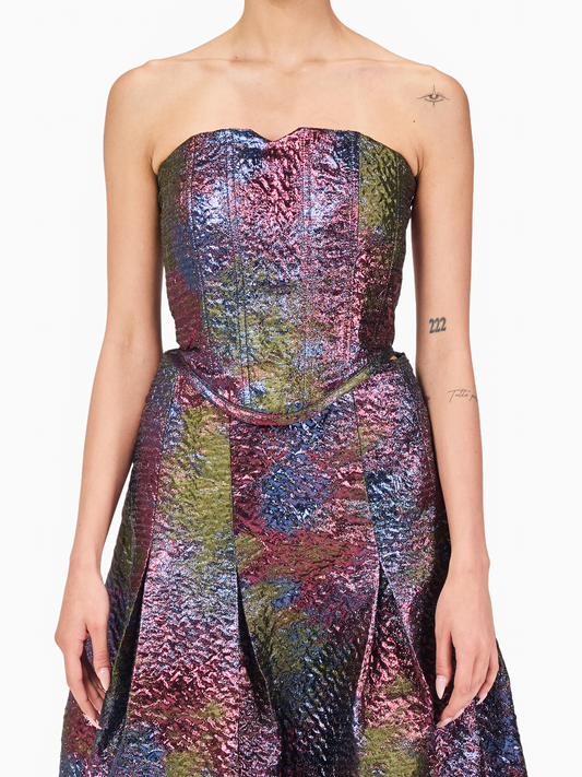 Metallic Corset