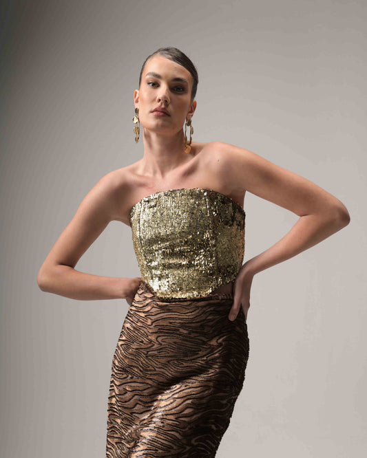 Sequins Corset